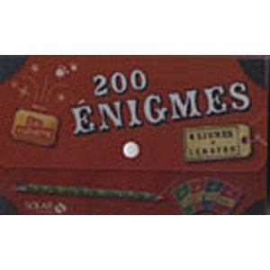 200 énigmes: Coffret 4 volumes
