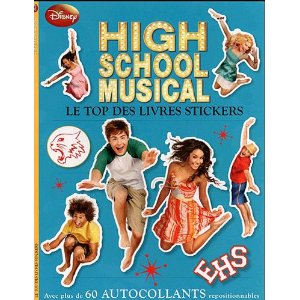High school musical : Le top des livres stickers