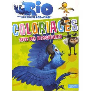  Rio : mon livre de coloriages 