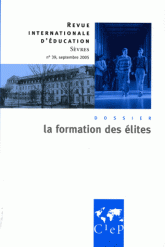La Formation des Elites Revue Internationale d'Education Sevres 