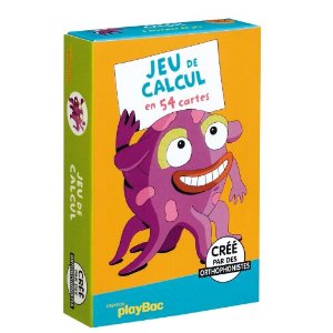  Jeu de cartes monstres - le calcul 