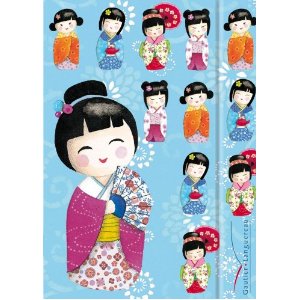 Carnet aimante Kokeshi titre 1 