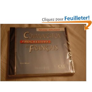  Communication progressive du français (CD audio), niveau débutant