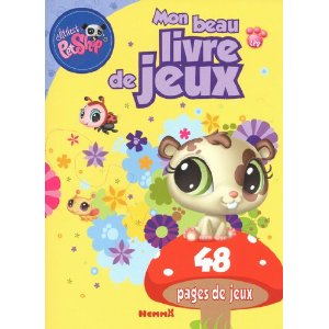  Mon beau livre de jeux Littlest Petshop : 48 pages de jeux