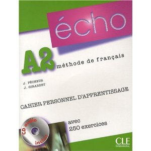  Echo A2 : Cahier personnel d'apprentissage (1CD audio) 