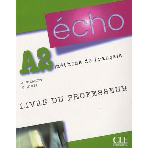  Echo A2, méthode de français : Livre du professeur