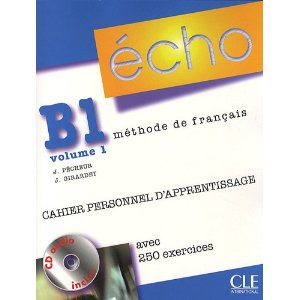  Echo B1 : Volume 1, Cahier personnel d'apprentissage (1CD audio) 