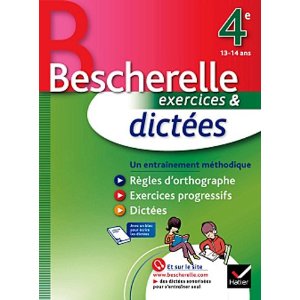 Cahier Bescherelle - Dictées 4e 
