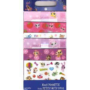 Maxi pochettes pour petits mots doux Littlest PetShop