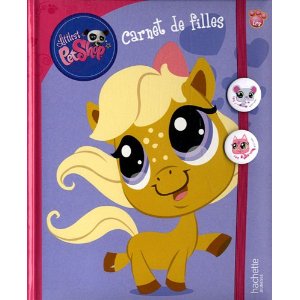 Carnet de filles Littlest PetShop 