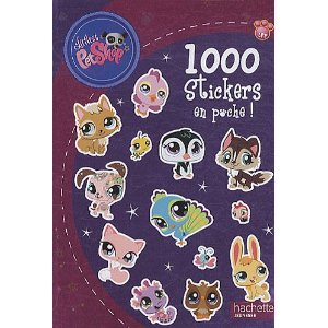 1000 Stickers en Poche Littlest PetShop