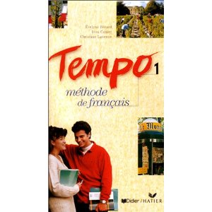   Tempo 1 : Méthode de français (coffret 3 cassettes) [Livre Audio] [Cassette]