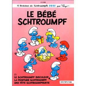 Le bébé Schtroumpf, tome 12 