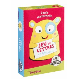Jeu de lettes maternelle 