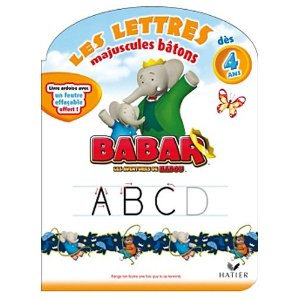 Babar - Les lettres majuscules bâtons dès 4 ans