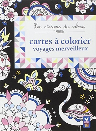 Cartes à colorier Voyages merveilleux