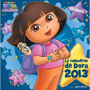 Calendrier Dora 2013