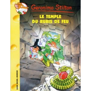 Geronimo Stilton, Tome 25 : Le Temple du rubis de feu
