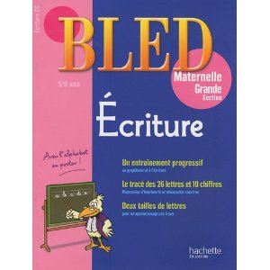 Ecriture Grande section maternelle : 5-6 ans