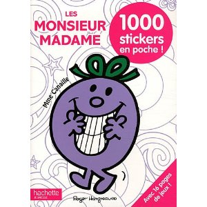 Les Monsieur Madame : 1000 stickers en poche !