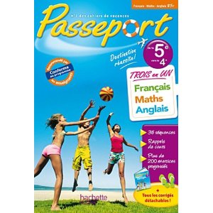 Passeport - Français-Maths-Anglais de la 5e à la 4e 