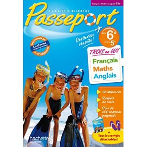 Passeport - Français-Maths-Anglais de la 6e à la 5e