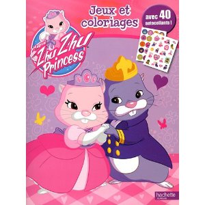 JEUX ET COLORIAGES ZHU ZHU PETS PRINCESSES                                                           