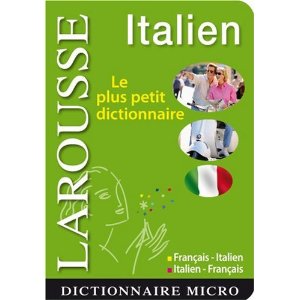 Dictionnaire français-italien; italien-français