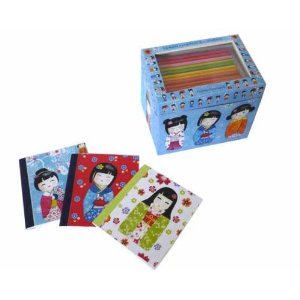 *COFFRET* LES PETITS PAPIERS JAPONAIS (+ 12 MINI-CARNETS ET 50 STICKERS)                             