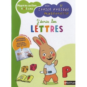 J'écris les lettres : Moyenne section 4-5 ans