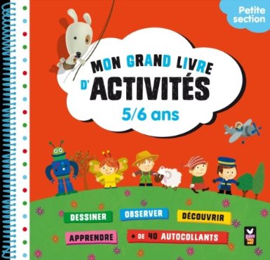 Grand cahier d'activités 5/6 ans 