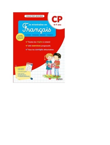 JE M'ENTRAINE EN FRANCAIS CP - CAHIER - EDITION 2016                                                