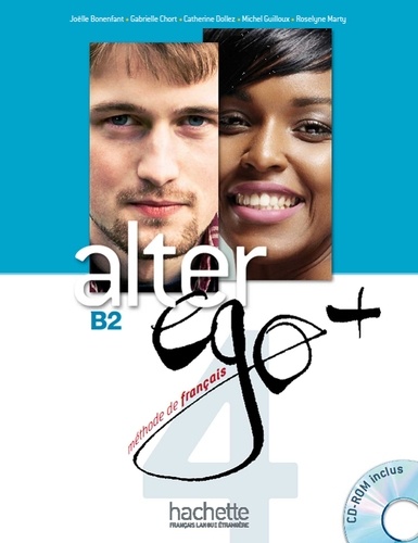 ALTER EGO + 4 : LIVRE ELEVE + CD-ROM                                                                