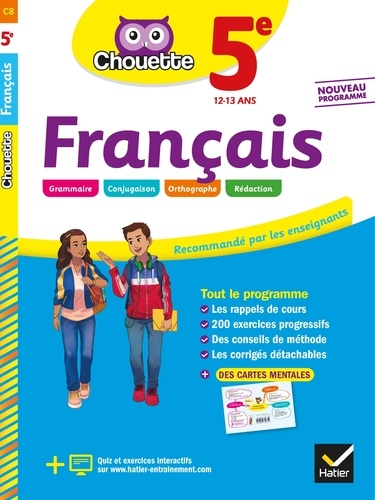 FRANCAIS 5E - CAHIER D'ENTRAINEMENT ET DE REVISION                                                  