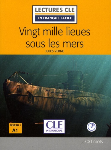 VINGT MILLE LIEUES SOUS LES MERS LECTURE FLE + CD 2EME EDITION                                      