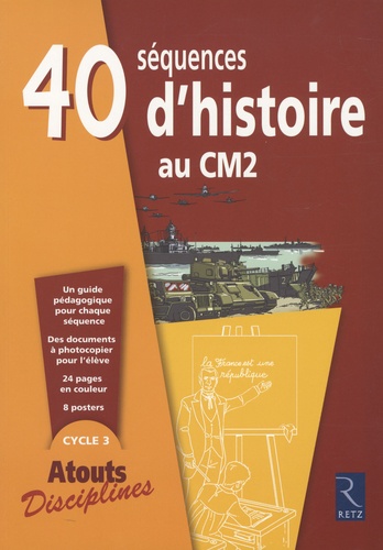 40 SEQUENCES D HISTOIRE AU CM2                                                                      