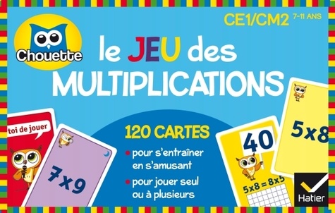 Le jeu des multiplications - CE1/CM2