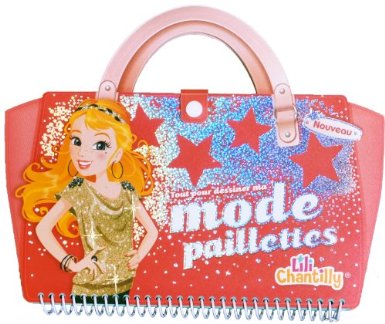 Tout pour dessiner ma mode paillettes 