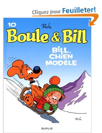 Boule et Bill, T10: Bill, chien modle 
