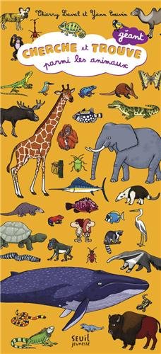 Cherche et trouve géant parmi les animaux 