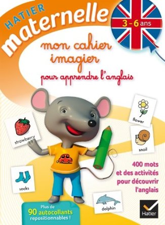 Mon cahier imagier pour apprendre l'anglais