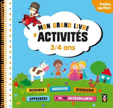 Mon grand livre 3 / 4 ans