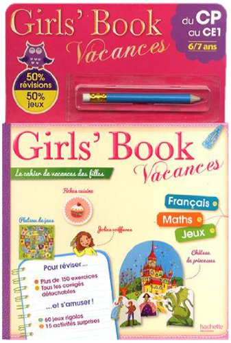 Girls' Book vacances du CP au CE1 : 6/7 ans 