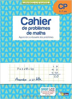 Cahier de problèmes de maths CP
