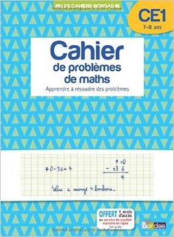 Cahier de problèmes de maths CE1