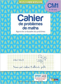 Cahier de problèmes de maths CM1