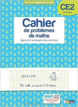 Cahier de problèmes de maths CE2