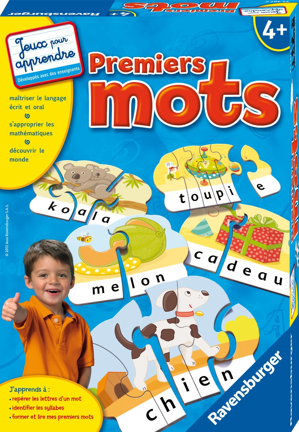 Passez la souris sur l'image pour zoomer      Ravensburger - 24467 - Jeu Éducatif et Scientifique - Apprendre à Lire et à Écrire - Premiers Mots