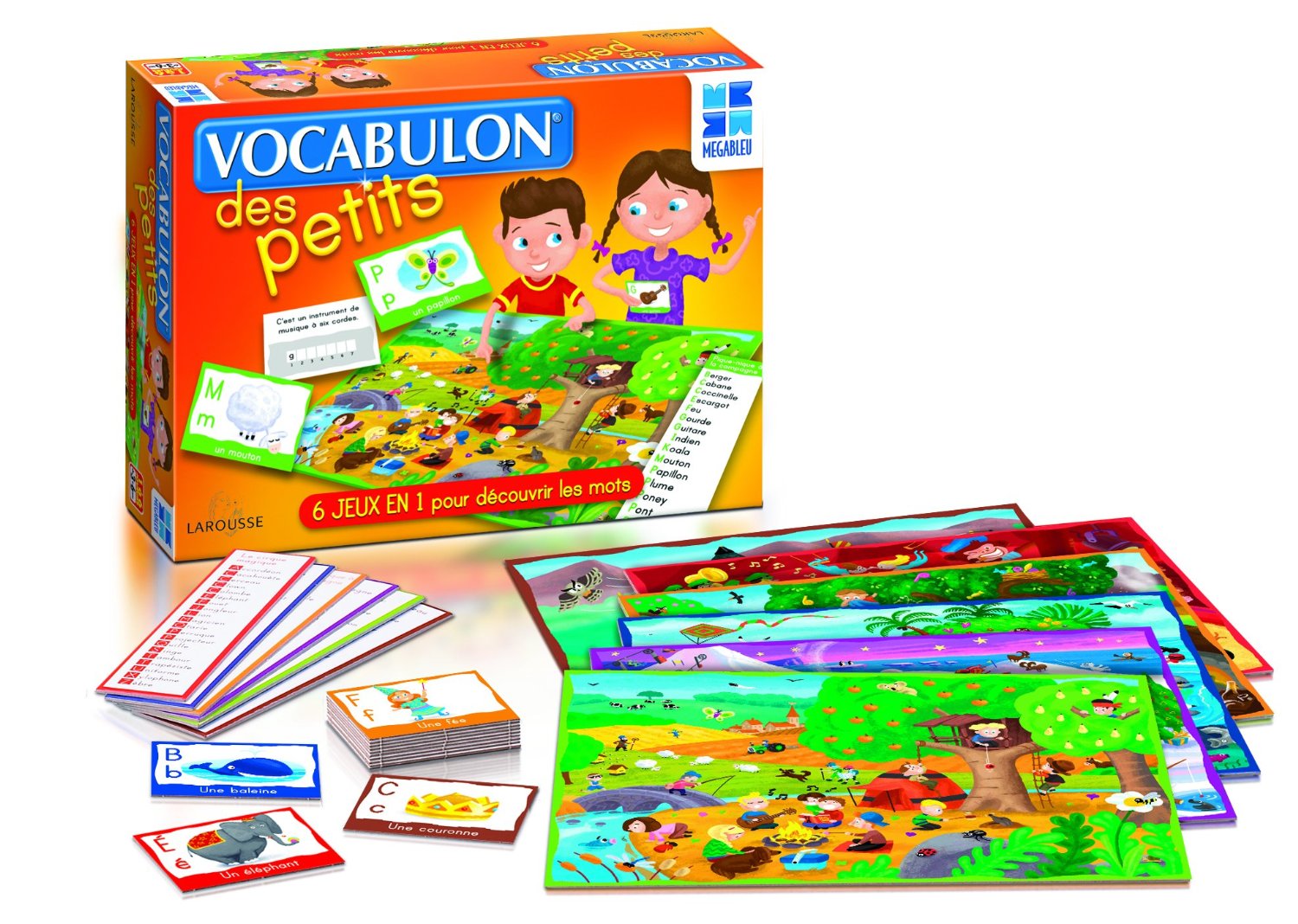 Megableu - 096003 - Jeu éducatif - Vocabulon des Petits