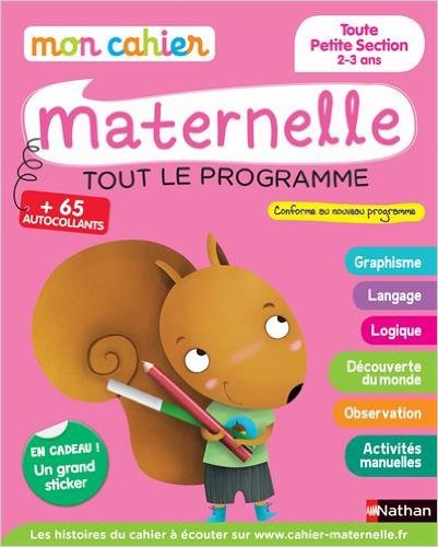 Mon cahier maternelle 2/3 ans